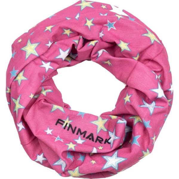 Finmark FS-233 Gyerek Multifunkcionális Kendő, Rózsaszín, Veľkosť UNI