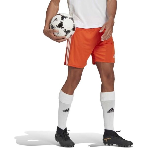 Adidas SQUAD 21 SHO Herrenshorts Für Den Fußball, Orange, Größe S