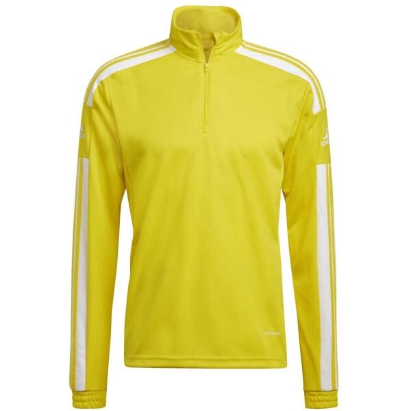 adidas SQUADRA21 TRAINING TOP Férfi pulóver futballra, sárga, méret S