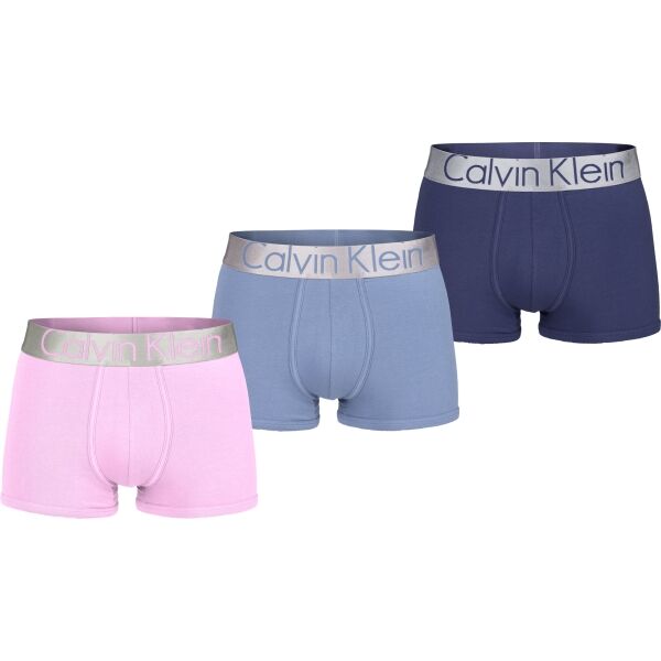 Calvin Klein TRUNK 3PK Férfi boxeralsó, kék, méret S