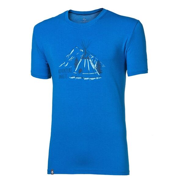 PROGRESS PIONEER TEEPEE Мъжка тениска, синьо, размер