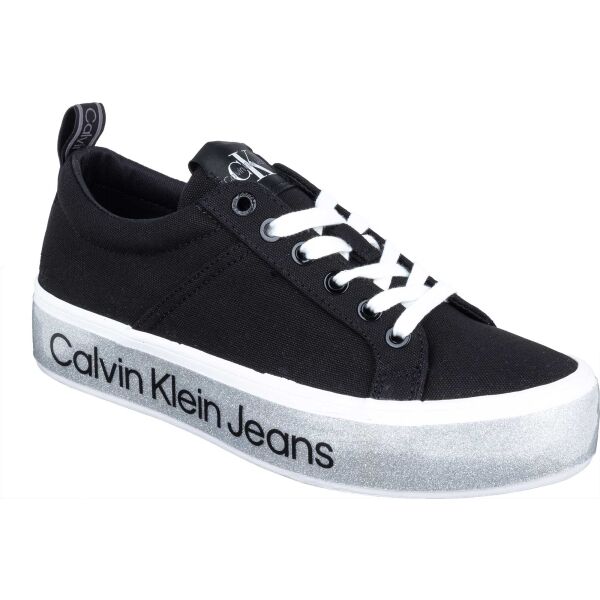 Calvin Klein FLATFORM VULCANIZED 3 Női szabadidőcipő, fekete, méret 40