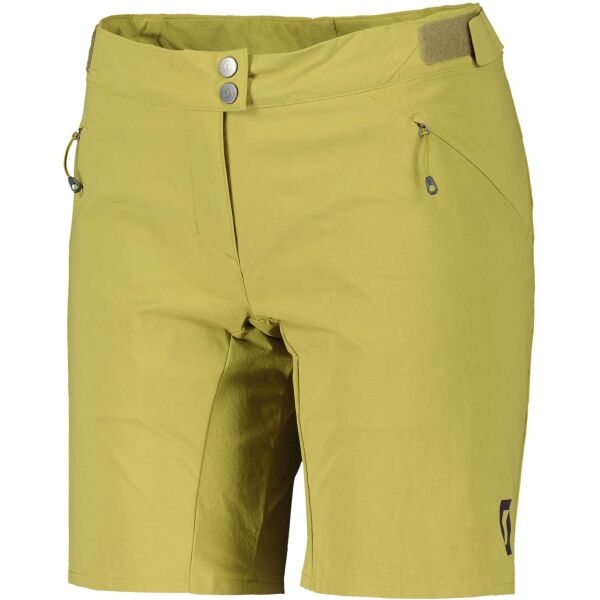 Scott ENDURANCE W/PAD W Дамски къси панталонки за колоездене, светло-зелено, размер