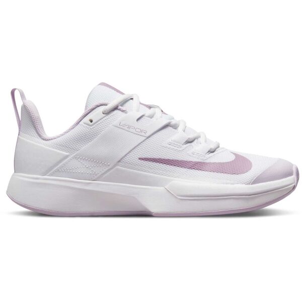 Nike COURT VAPOR LITE HC Дамски обувки за тенис, бяло, размер 38.5