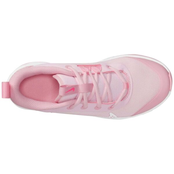 Nike OMNI Детски обувки за спорт в зала, розово, Veľkosť 35.5