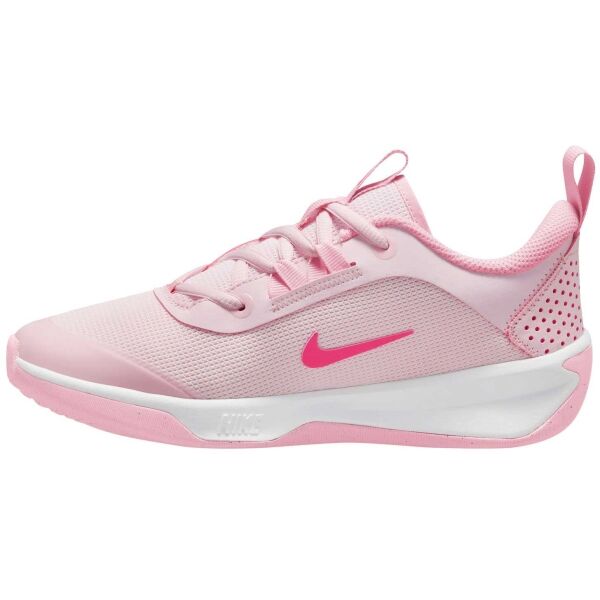 Nike OMNI Детски обувки за спорт в зала, розово, Veľkosť 39