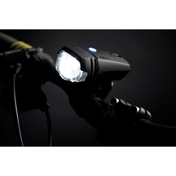AXA GREENLINE 50 USB SET Fahrradlichter, Schwarz, Größe Os
