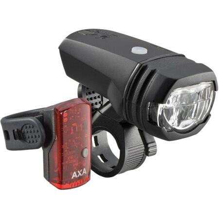 AXA GREENLINE 50 USB SET - Zestaw lampek rowerowych