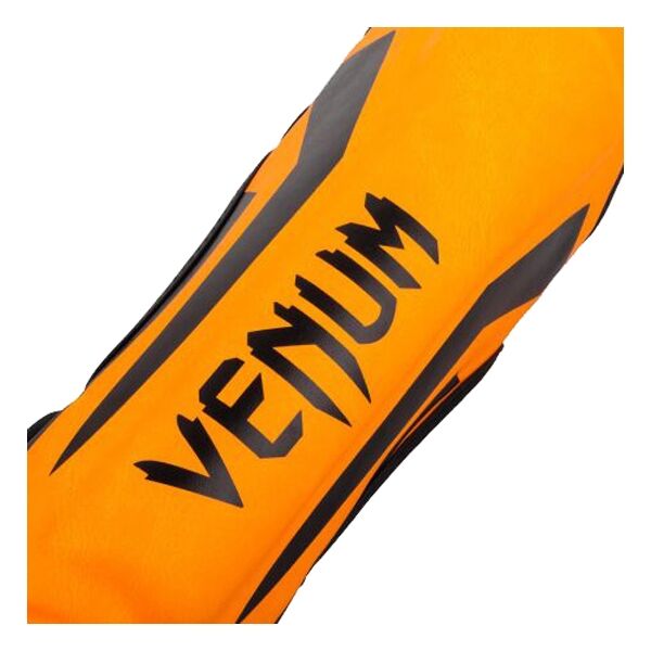 Venum LITE SHIN GUARDS KIDS - EXCLUSIVE Kinder Schienbeinschutz, Orange, Größe M