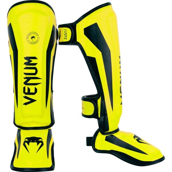 Venum LITE SHIN GUARDS KIDS - EXCLUSIVE Детски протектор за пищял, жълто, Veľkosť S