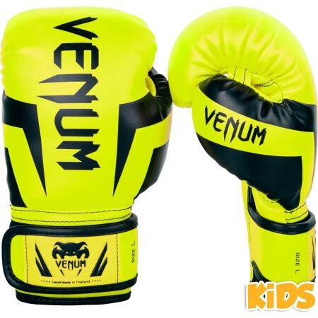 Venum ELITE BOXING GLOVES KIDS - EXCLUSIVE FLUO - Детски боксьорски ръкавици