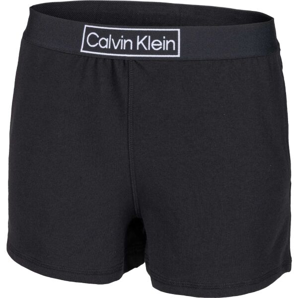 Calvin Klein LW SLEEP SHORT Дамски шорти за спане, черно, размер