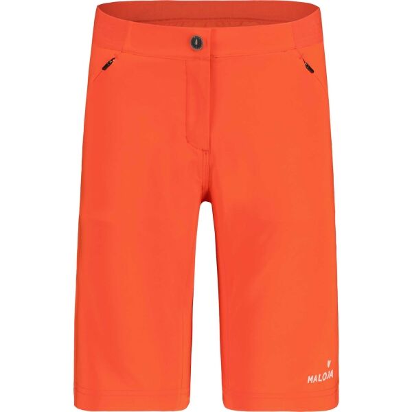 Maloja ANEMONA W Дамски къси панталонки за колело, оранжево, размер