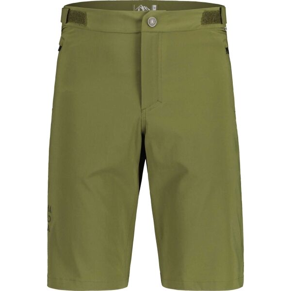 Maloja GALLAS Мъжки панталонки за колоездене, зелено, размер
