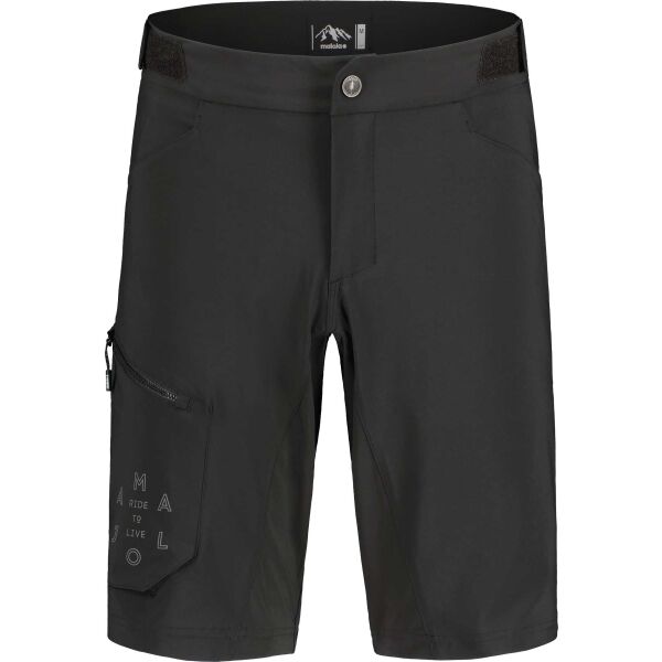 Maloja MASARE Мъжки панталонки за колоездене, черно, размер