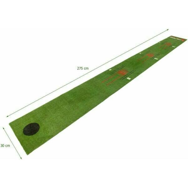 PURE 2 IMPROVE PUTTING MAT 275 X 30 Cm Тренировъчна подложка за голф, зелено, Veľkosť Os
