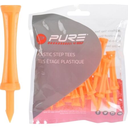 Plastic step tees - PURE 2 IMPROVE STEP TEES 69 mm (20psc)