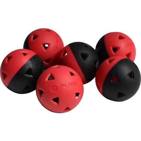 PURE 2 IMPROVE GOLF IMPACT BALLS 6pcs - Practice golf balls
