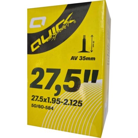 Quick AV27.5 x 1.9-2.35 35mm - Cyklistická duša