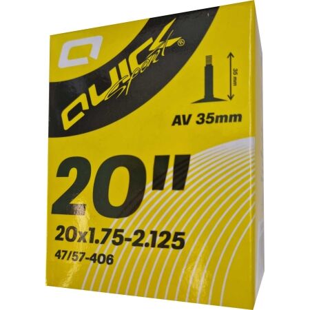Cameră de bicicletă - Quick AV20 x 1.75-2.125 35mm