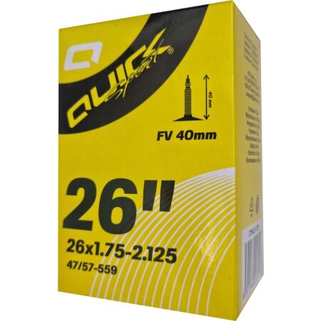 Quick FV26 x 1.75-2.125 40mm - Cameră de bicicletă