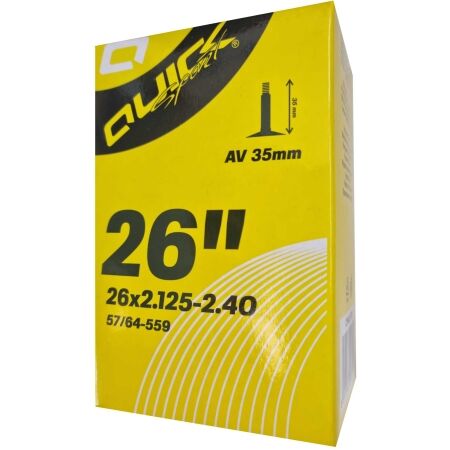 Quick AV26 x 2.125-2.5 35mm - Dętka rowerowa