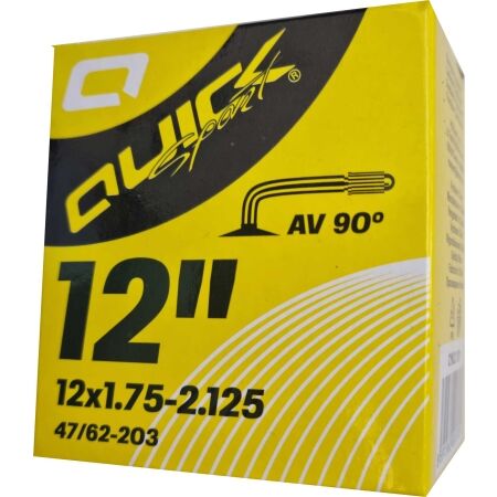 Quick AV12 x 1.75-2.125 90 - Велосипедна вътрешна гума