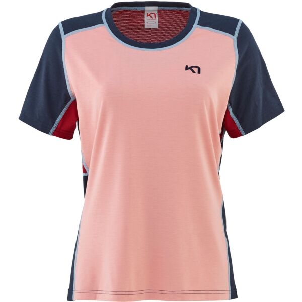 KARI TRAA SANNE HIKING TEE Női sportpóló, rózsaszín, méret XL