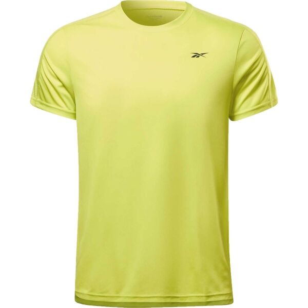 Reebok WOR SS TECH TEE Мъжка спортна тениска, светлоотразителен неон, Veľkosť XL