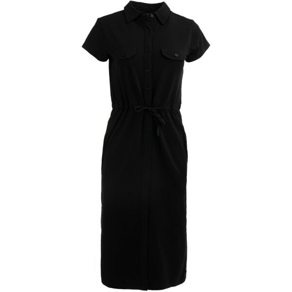 ALPINE PRO CUMSTA Дамска рокля, черно, размер