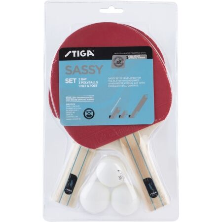Stiga SET SASSY - Комплект за тенис на маса.