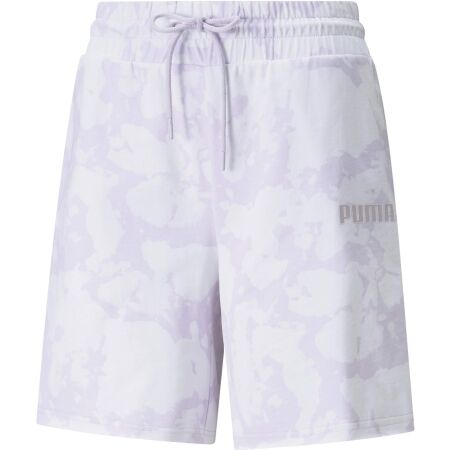 Puma SUMMER GRAPHIC 7 AOP LONG LINE SHORTS - Women's shorts