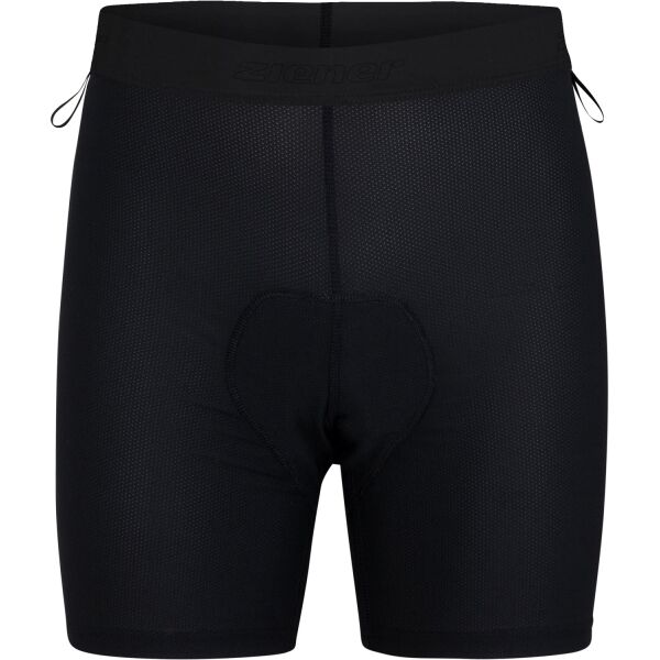 Ziener NEIK X-GEL Мъжки вътрешни шорти на велосипеден панталон, черно, размер