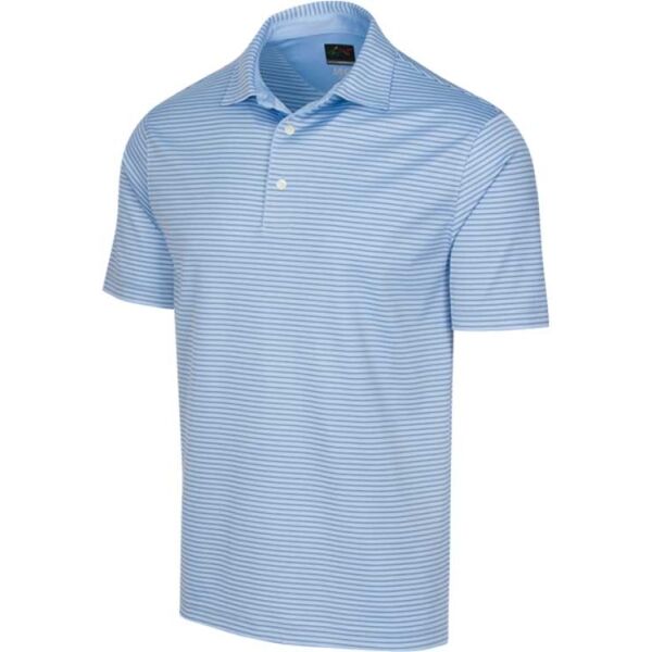GREGNORMAN PROTEK ML75 STRIPE POLO Мъжка тениска с яка за голф, синьо, Veľkosť 2XL