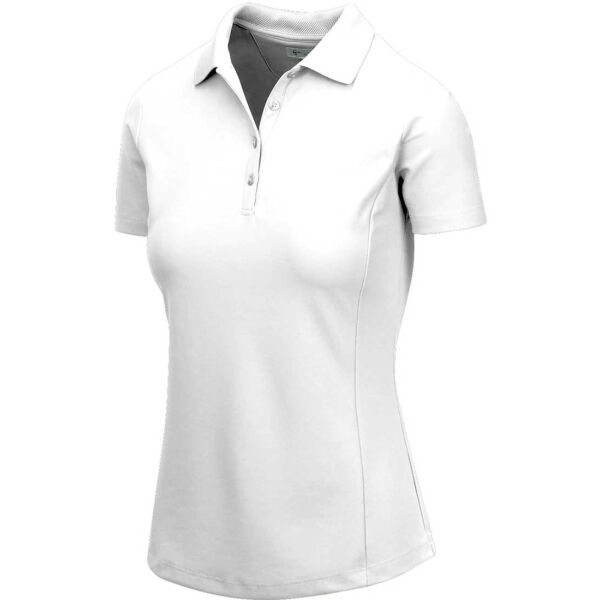 GREGNORMAN PROTEK MICRO PIQUE POLO W Дамска тениска с яка за голф, бяло, veľkosť XS