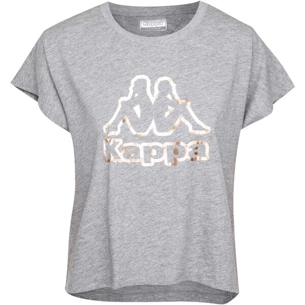 Kappa DUVA Дамска тениска, сиво, размер