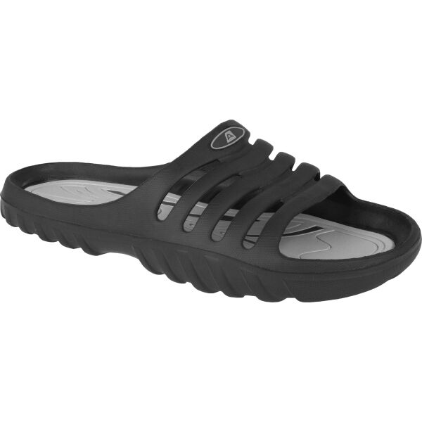 ALPINE PRO SABARIS Мъжки чехли, черно, размер