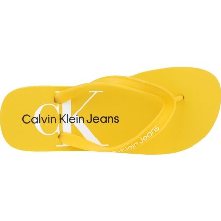 Women's flip-flops - Calvin Klein BEACH SANDAL MONOGRAM TPU - 5