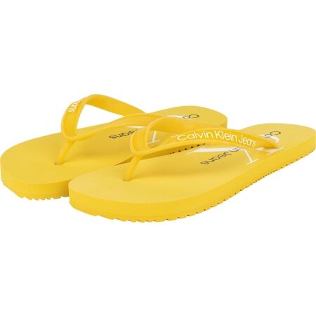 Women's flip-flops - Calvin Klein BEACH SANDAL MONOGRAM TPU - 2