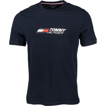 Tommy Hilfiger ESSENTIALS BIG LOGO S/S - Pánske tričko