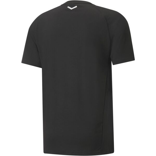 Puma TEAMFINAL CASUALS TEE Fußball T-Shirt, Schwarz, Größe XL