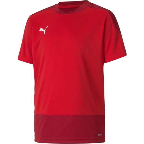 Puma TEAMGOAL 23 TRAINING JERSEY JR Fiú futballpóló, piros, méret 140