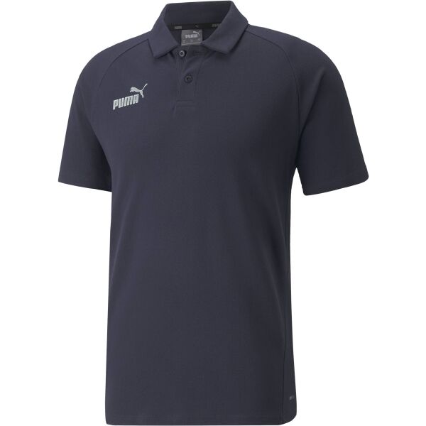 Puma TEAMFINAL CASUALS POLO Férfi póló, sötétkék, méret XXL