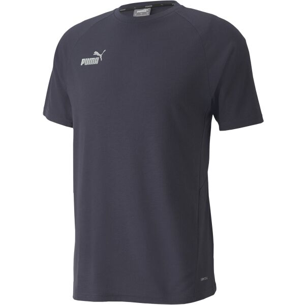 Puma TEAMFINAL CASUALS TEE Fußball T-Shirt, Dunkelblau, Größe S