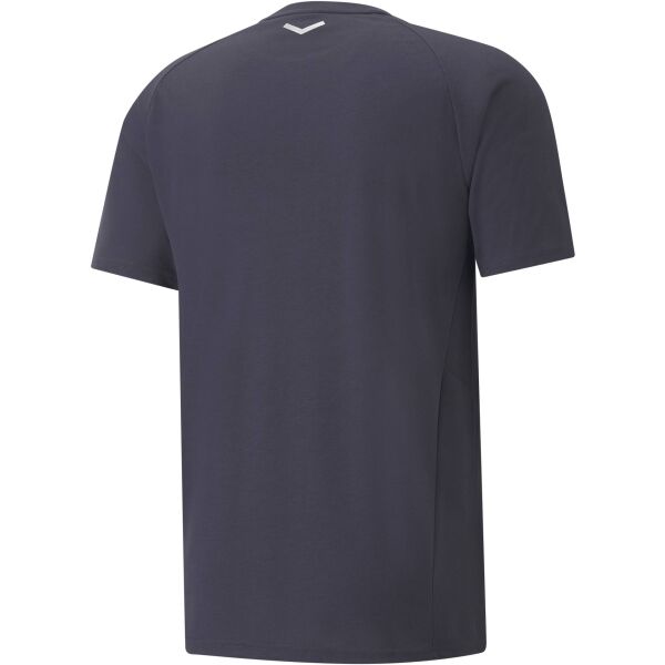 Puma TEAMFINAL CASUALS TEE Fußball T-Shirt, Dunkelblau, Größe S