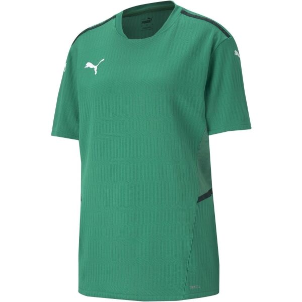 Puma TEAMCUP JERSEY Tricou Fotbal Bărbați, Verde, Veľkosť XL