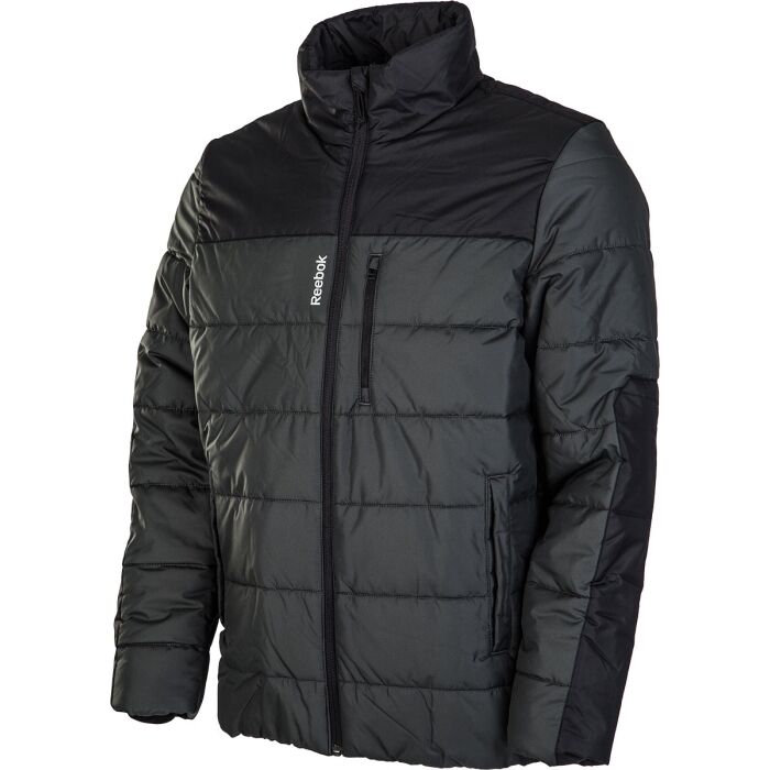Reebok Outerwear Long Down Jacket - Black | littlewoods.com