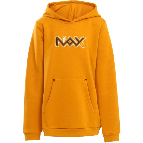 NAX LUISO Gyerek pulóver, sárga, méret 116-122