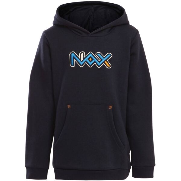 NAX LUISO Gyerek pulóver, sötétkék, méret 92-98