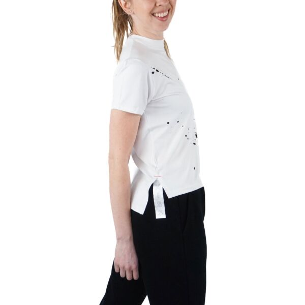 XISS SPLASHED Damenshirt, Weiß, Größe S/M